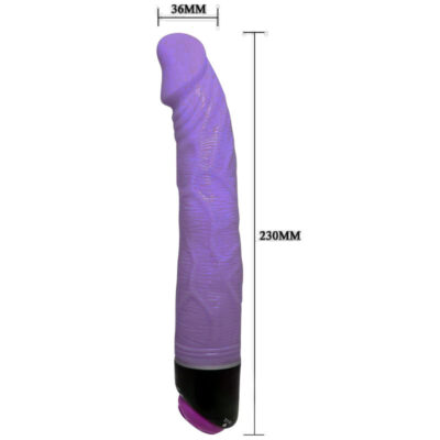 Baile adour club realistic vibrator roxo baile caliente. Pt