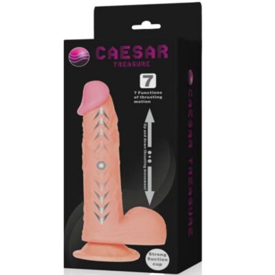 Alternative view of CAESAR TREASURE REALISTIC DILDO UP&DOWN FUNÇÃO