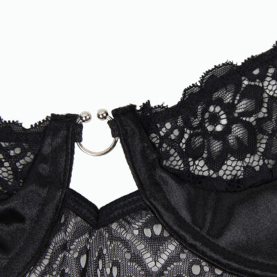 Subblime corset e correia preta l / xl subblime corsets caliente. Pt