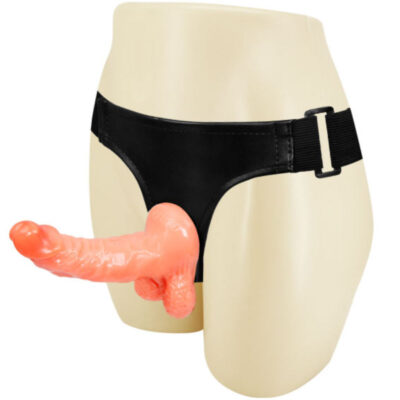 Alternative view of ARNES CON PENE REALISTICO Y BRAGUITA AJUSTABLE ULTRA PASSIONATE 15.5CM