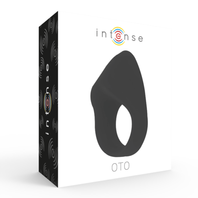 Intenso oto cock ring preto recarregável intense couples toys caliente. Pt