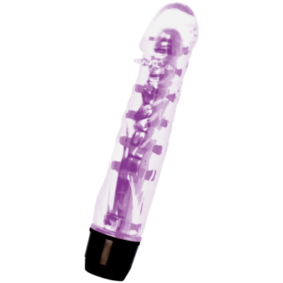 Brilhante lenny vibrador roxo glossy caliente. Pt