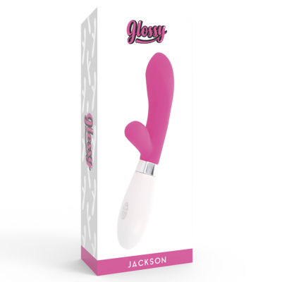 Lustroso jackson rabbit pink glossy caliente. Pt