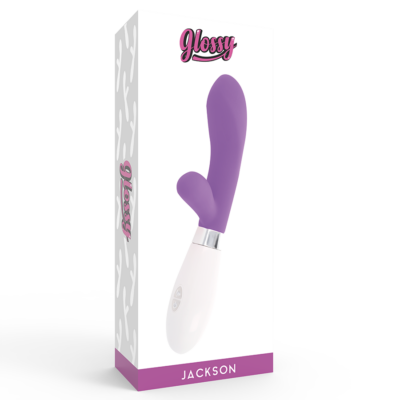 Lustroso jackson rabbit purple glossy caliente. Pt