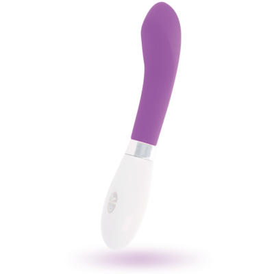 Brilhante john vibrator purple glossy caliente. Pt