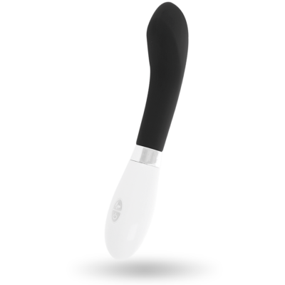Brilhante john vibrator black glossy caliente. Pt