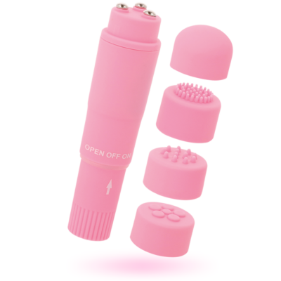 Brilhante kurt pocket massager rosa glossy caliente. Pt