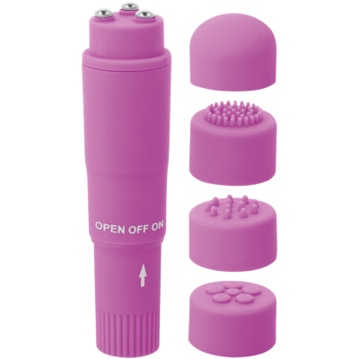 Lustroso kurt pocket massager roxo glossy caliente. Pt