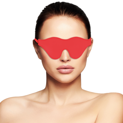 Alternative view of DARKNESS EYEMASK RED