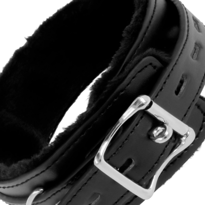 Darkness padded metal locking posture collar darkness bondage caliente. Pt