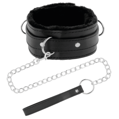 Alternative view of DARKNESS PADDED METAL LOCKING POSTURE COLLAR