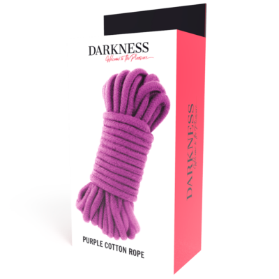 Darkness kinbaku rope 5 m - purple darkness bondage caliente. Pt