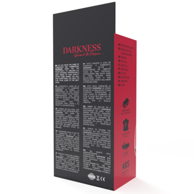 DARKNESS RED BREATHABLE CLAMP 9 Darkness red breathable clamp darkness bondage caliente. Pt