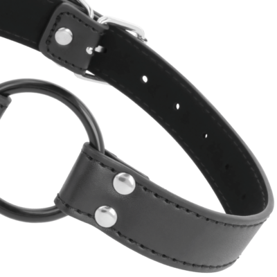 Darkness black gag ring 3,6 cm - image 3