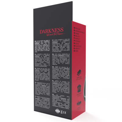 Darkness black gag ring 3,6 cm - image 5