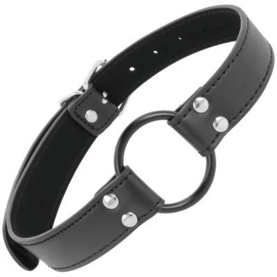 Alternative view of DARKNESS BLACK GAG RING 3,6 CM