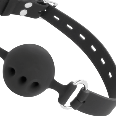 Darkness ball silicone gag black darkness bondage caliente. Pt