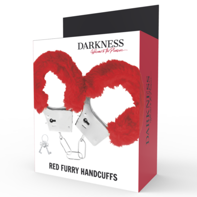 Darkness pleasure furry handcuffs red darkness bondage caliente. Pt