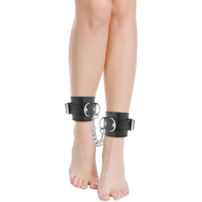 Alternative view of DARKNESS  ANKLE RESTRAINTS BLACK