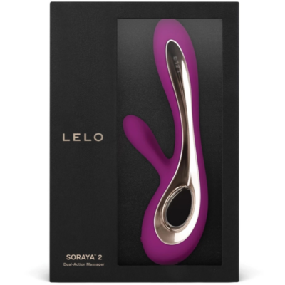 Lelo - soraya 2 vibrador coelho rosa lelo caliente. Pt