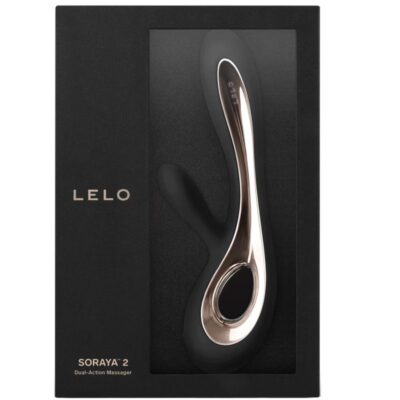 Lelo - soraya 2 vibrador coelho preto lelo caliente. Pt