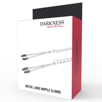 Darkness metal long nipple clams darkness sensations caliente. Pt