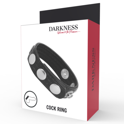 Darkness cockring de couro darkness sensations caliente. Pt