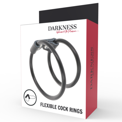 ANEL DUPLO COCK DE COURO ESCURO 7 Anel duplo cock de couro escuro darkness sensations caliente. Pt
