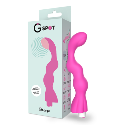 G-spot™- vibrador george pink g-spot caliente. Pt
