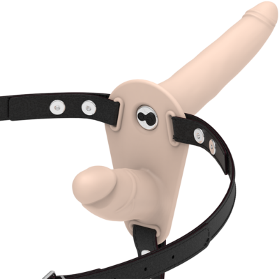 Alternative view of FETISH SUBMISSIVE ARNÉS DOBLE PENETRACIÓN VIBRADOR FLESH UP