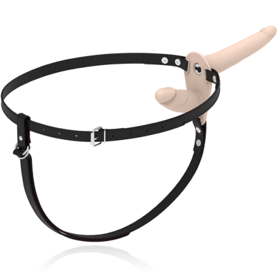 Fetish submissive double strap vibrator strap-on carne para cima fetish submissive harness caliente. Pt