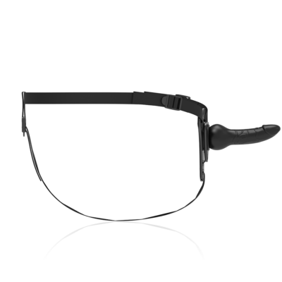 Fetish submissive silicone strap-on preto 16cm realistic fetish submissive harness caliente. Pt