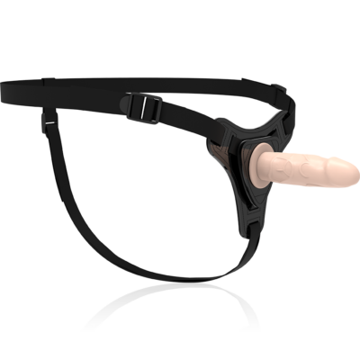 Fetish submissive silicone strap-on carne 16cm realistic fetish submissive harness caliente. Pt