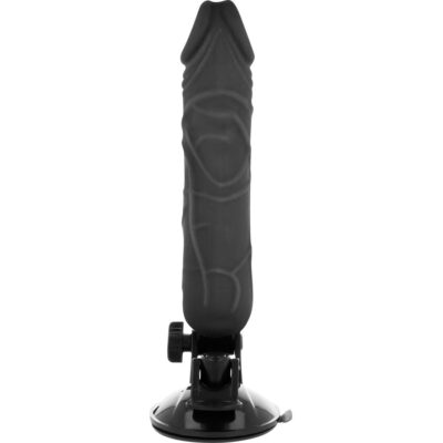 Basecock realistic vibrator remote control preto 20 cm basecock caliente. Pt