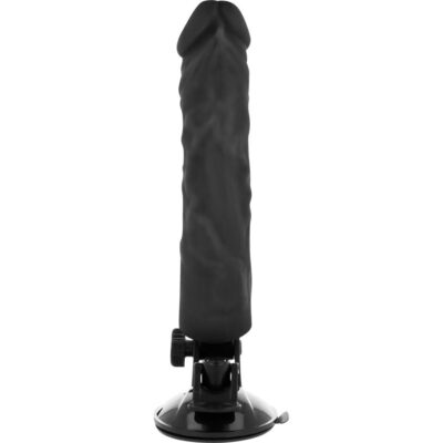 Basecock realistic vibrator remote control preto 21 cm basecock caliente. Pt
