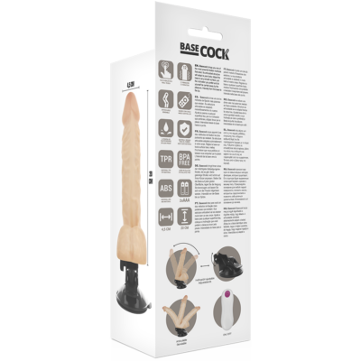 Basecock realistic bendable controle remoto carne de 20 cm basecock caliente. Pt