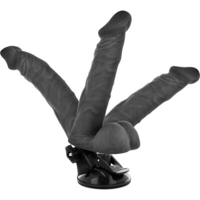 Basecock realistic bendable controle remoto preto 20 cm basecock caliente. Pt