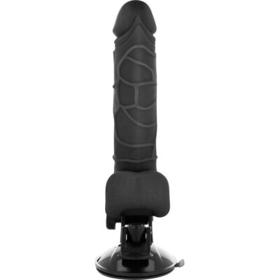 Basecock realistic vibrator remote control preto 18,5 cm basecock caliente. Pt