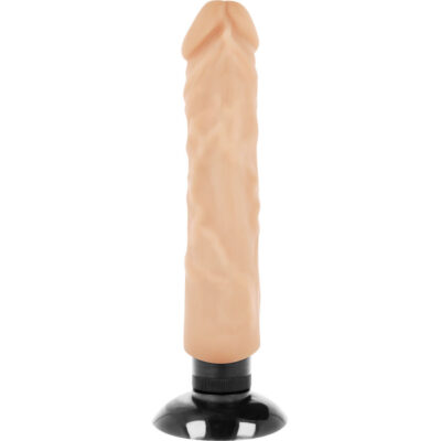 Basecock realistic vibrator 2-1 carne 20cm basecock caliente. Pt