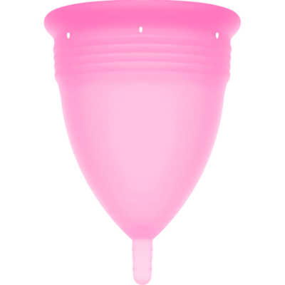 Alternative view of COPA MENSTRUAL STERCUP TAMANHO L ROSA COR SILICONE FDA