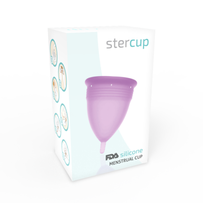 Copa menstrual stercup tamanho l cor roxo silicone fda stercup caliente. Pt