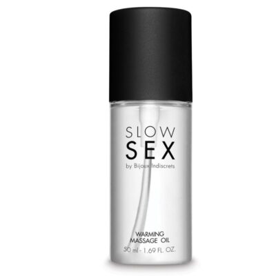 Alternative view of BIJOUX SLOW SEX WARMING MASSAGE OIL 50 ML