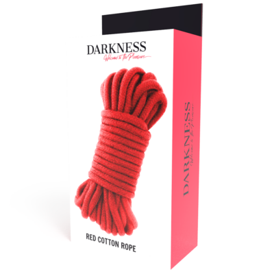 Darkness kinbaku rope 10 m - red darkness bondage caliente. Pt