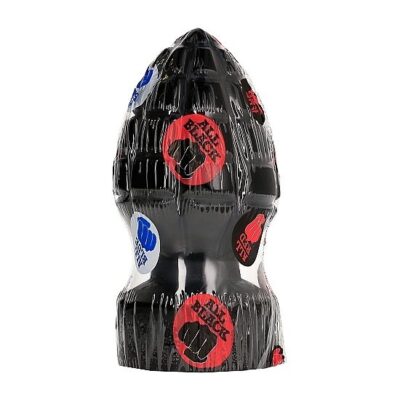Tudo preto - plug anal 14 cm all black caliente. Pt