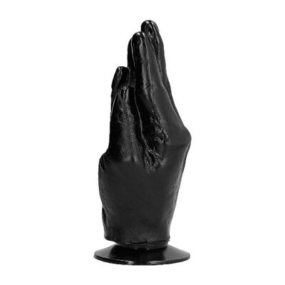 Tudo preto - dildo fisting 21 cm all black caliente. Pt