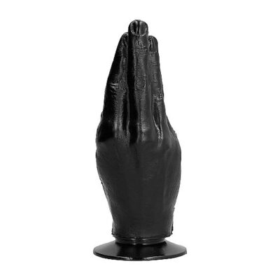 Tudo preto - dildo fisting 21 cm all black caliente. Pt