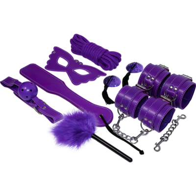 Experiência bdsm fetish kit série purple experience caliente. Pt