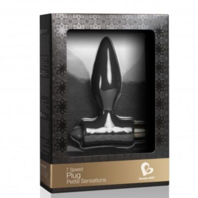 Plug anal para principiantes petite sensations - preto rocks-off caliente. Pt
