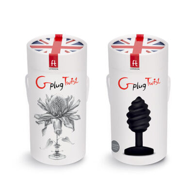 Fufun toys gplug twist black g-vibe caliente. Pt