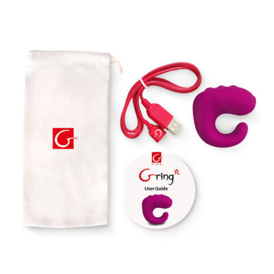 Alternative view of BRINQUEDOS DIVERTIDOS GRING XL DEDO VIBRADOR FRAMBOESA DOCE
